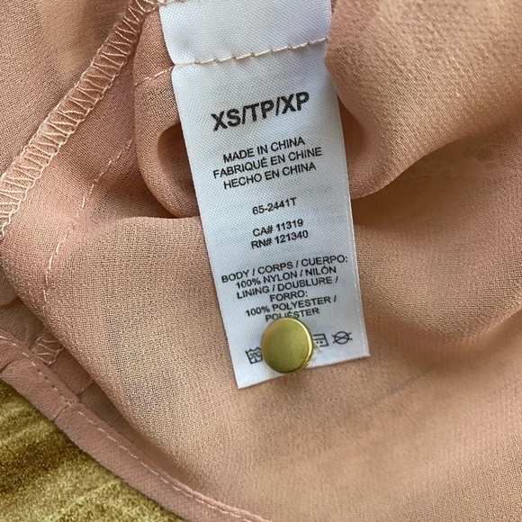 DYNAMITE Pink White Lace Camisole Top - Picture 9 of 9